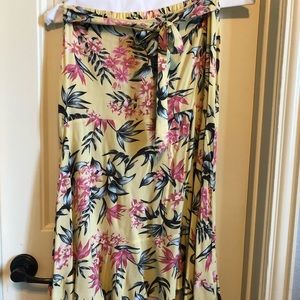 Floral Maxi Skirt
